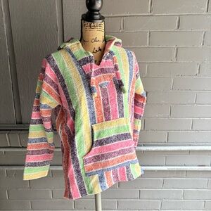 Colorful Striped Kids Hoodie